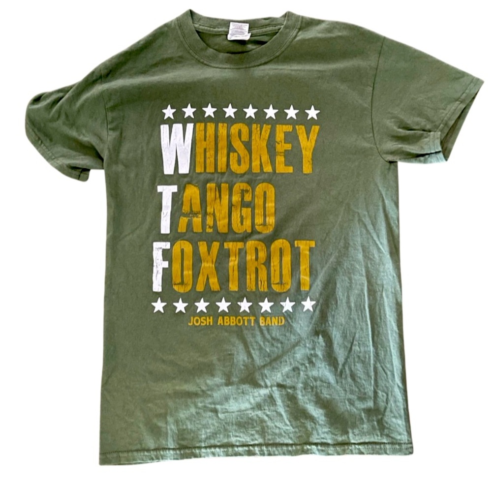 Josh Abbott Band Official Concert T-Shirt: Whiskey Tango Foxtrot: Small: Texas